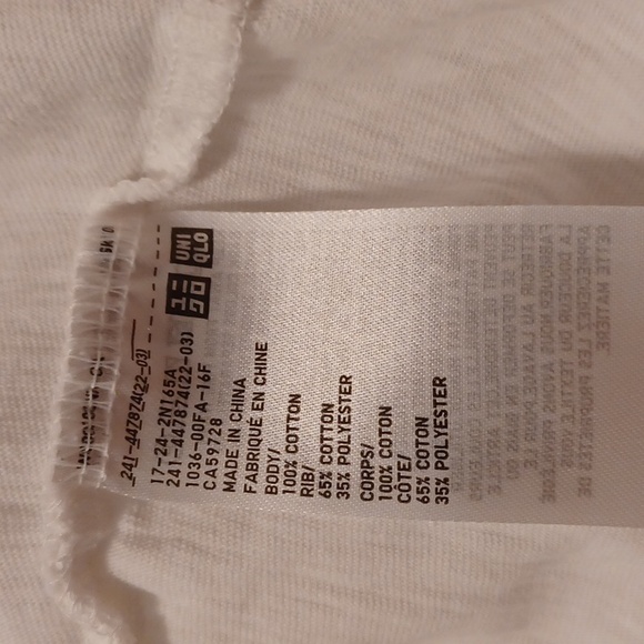 4/$40 Plain White Tank Top - size XS - Picture 6 of 6